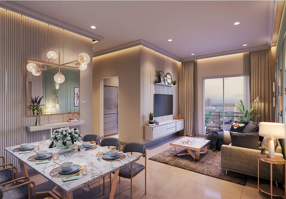 kalpataru-vivant-living room-6